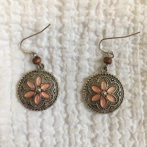 Flower earrings